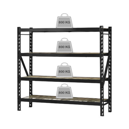 Sandėliavimo lentyna - stelažas 183x196x61 cm, 800 kg
