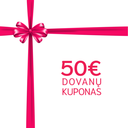 4IQ dovanų čekis 50 EUR vertės
