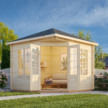 Medinė pavėsinė „Margarita“ 6,9 m2