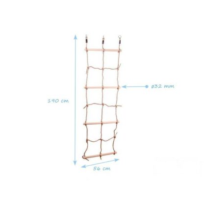 Laipiojimo tinklas iš medinių laiptelių (560 x 320 mm)