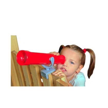 Vaikiškas teleskopas (raudonas)