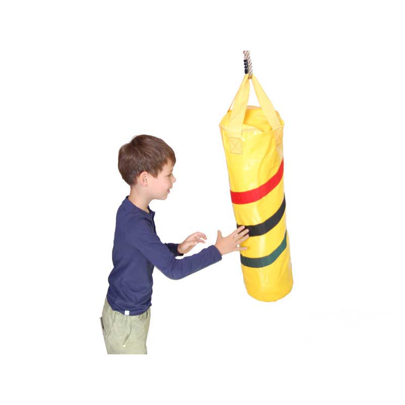 Pakabinama vaikiška bokso kriaušė (geltona)