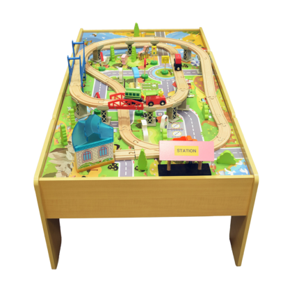 Medinis žaidimų stalas „Svajonių miestas“