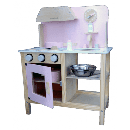 Medinė vaikiška virtuvėlė „Karilė"