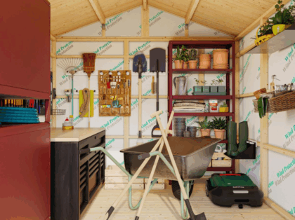 Medinis sandėliukas „Pelėda“ 8,4 m2 - Image 3