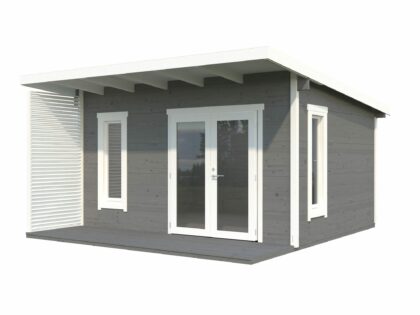 Medinis sodo namelis - namų biuras „Auksė“ 14,5 m2