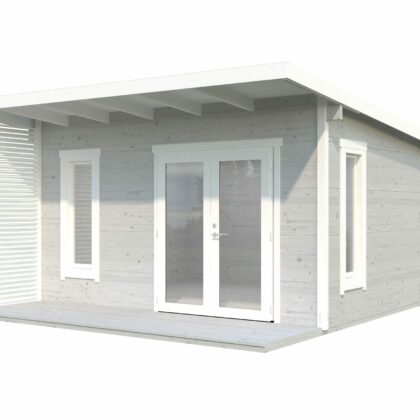 Medinis sodo namelis - namų biuras „Auksė“ 14,5 m2