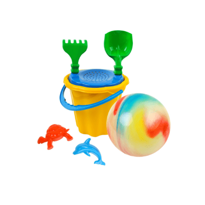 Smėlio žaislų rinkinys „Jūrinukas“, su kamuoliu