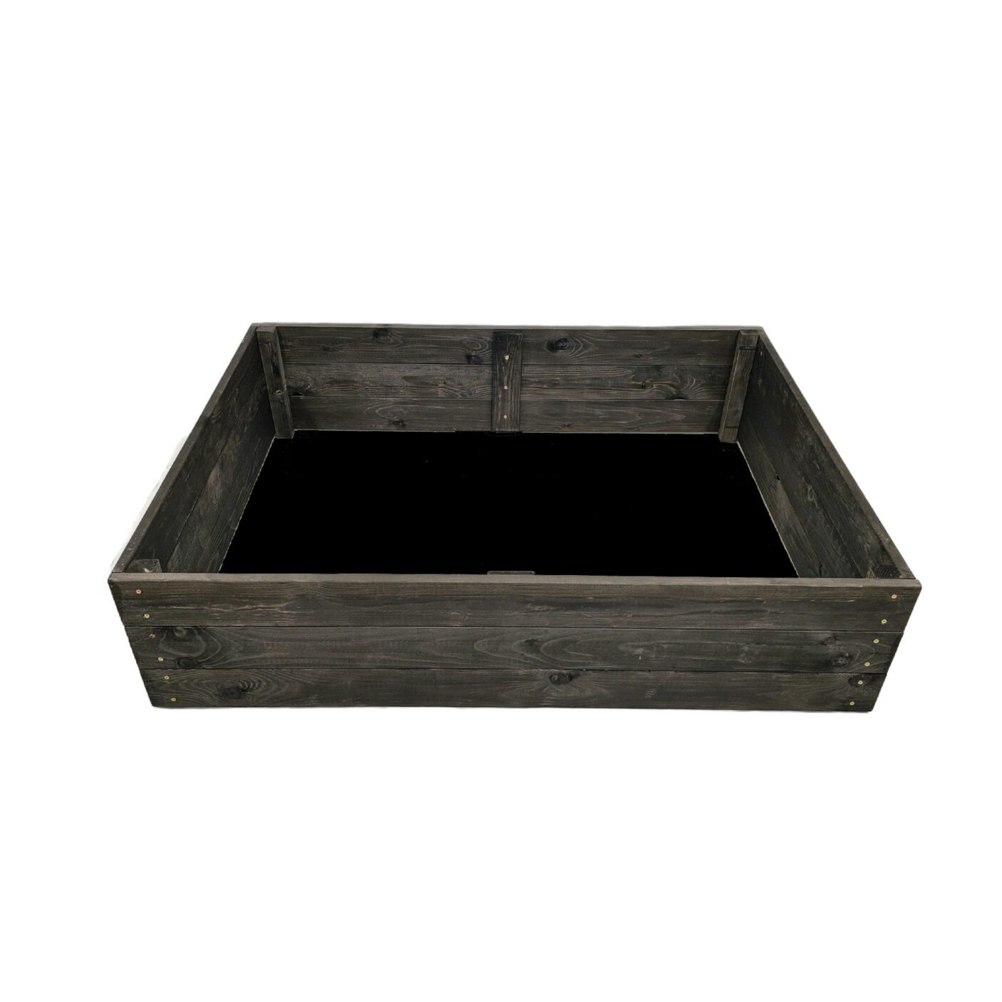 Medinė lysvė Bonus Orbis, 115 x 85 x 27 cm, juoda