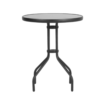 Lauko stalas "Laimis", 60cm, juodas