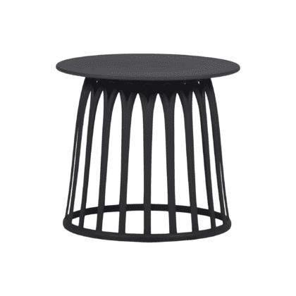 Taburetė-staliukas "Patrikas", juodas
