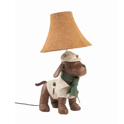 vaikiškas stalinis šviestuvas „medžioklinis šuo spaikas“