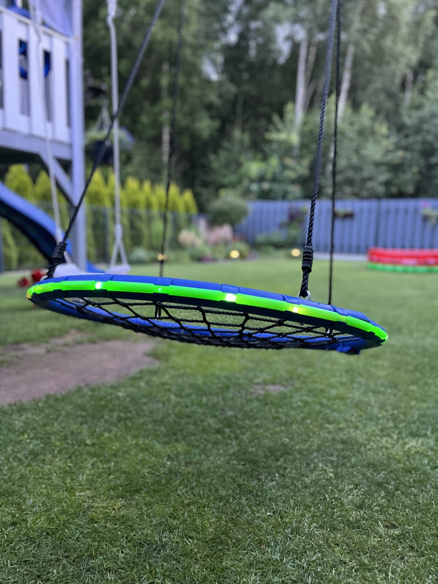 LED sūpynės „Gandro lizdas“ 100 cm - Image 2