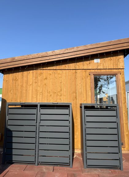 Metalinė konteinerio stoginė - Image 9