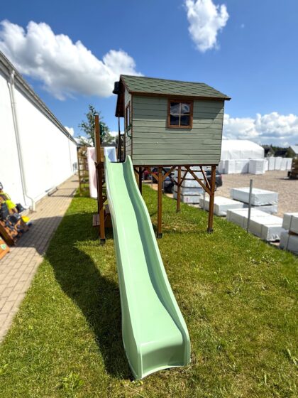 Pastelinė žalia čiuožykla 300 cm - Image 3