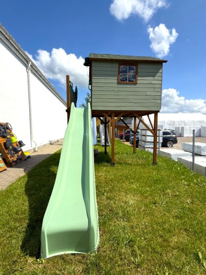 Pastelinė žalia čiuožykla 300 cm - Image 4