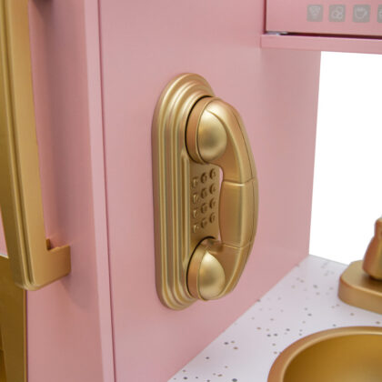 Medinė vaikiška virtuvėlė „Šarlotė”