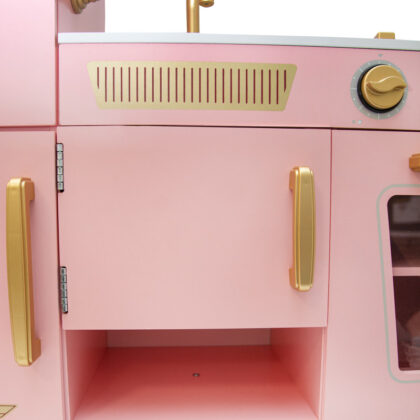 Medinė vaikiška virtuvėlė „Šarlotė”