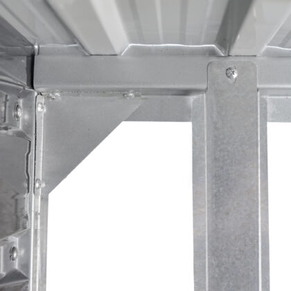 Metalinis sandėliukas "Apuokas" su malkine, 3,5 m2 - Image 27