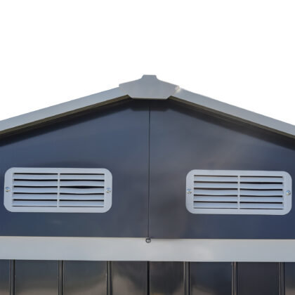 Metalinis sandėliukas "Apuokas" su malkine, 3,5 m2 - Image 12