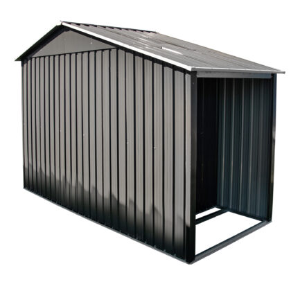 Metalinis sandėliukas "Apuokas" su malkine, 3,5 m2 - Image 10