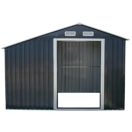 Metalinis sandėliukas "Apuokas" su malkine, 3,5 m2 - Image 7