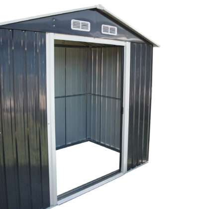 Metalinis sandėliukas "Apuokas" su malkine, 3,5 m2 - Image 6