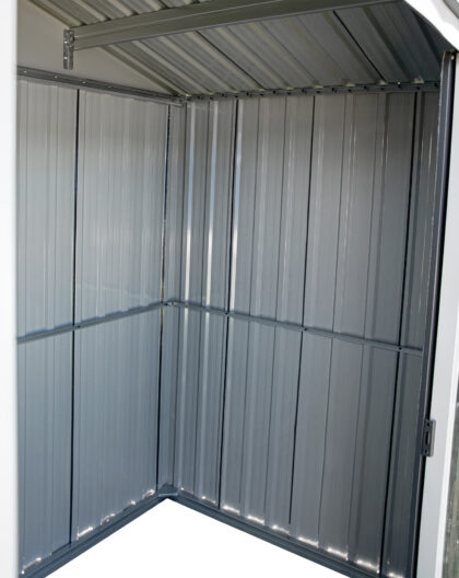 Metalinis sandėliukas "Apuokas" su malkine, 3,5 m2 - Image 23