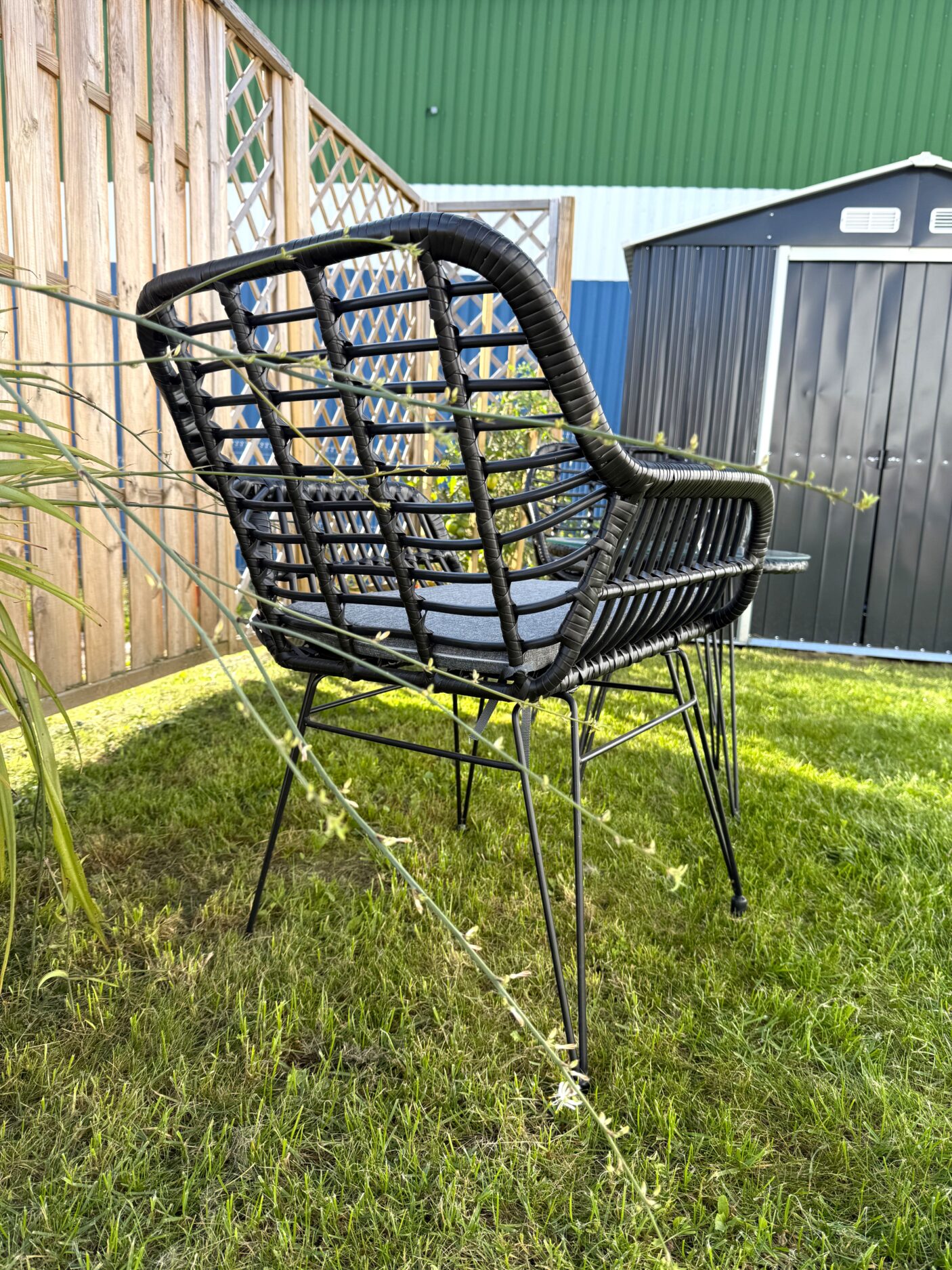 Lauko baldų komplektas „Verano”, pilkas_ekspozicinė prekė - Image 6