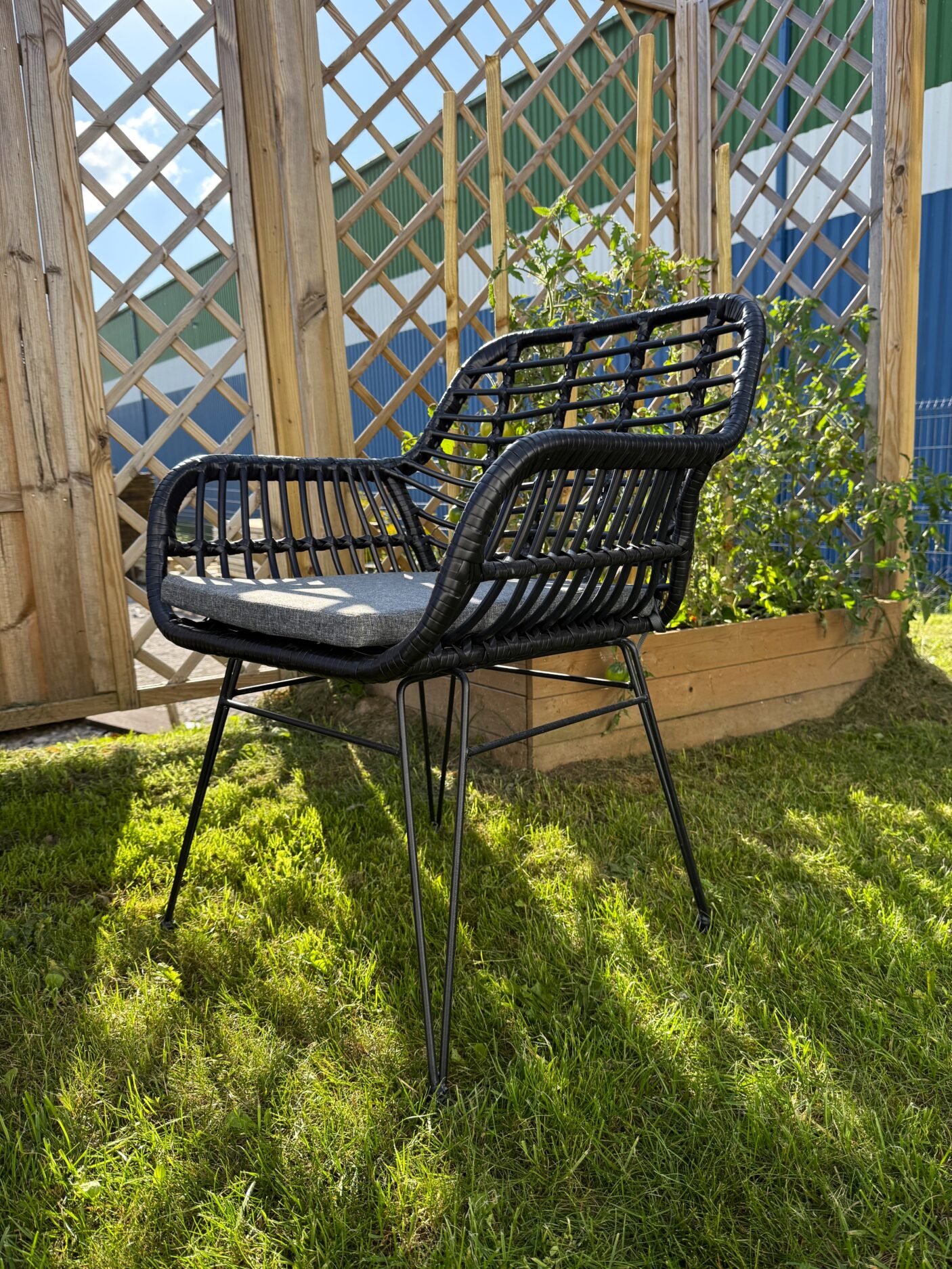 Lauko baldų komplektas „Verano”, pilkas_ekspozicinė prekė - Image 9