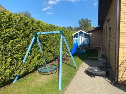 Medinis vaikų žaidimų namelis "Spinduliukas" - Image 18