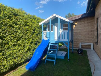 Medinis vaikų žaidimų namelis "Spinduliukas" - Image 5