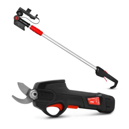 Secateur 7.2V Batt.Lith.+Manche Telesc.