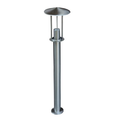 Nerūdijančio plieno stulpas 60W E 27 80 cm