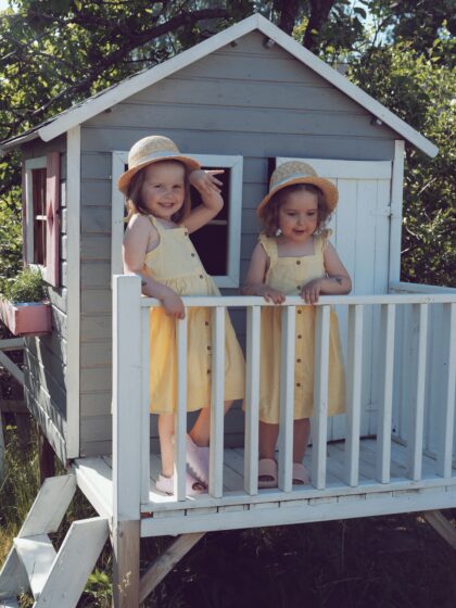 Medinis vaikų žaidimų namelis "Žiogelis" - Image 6