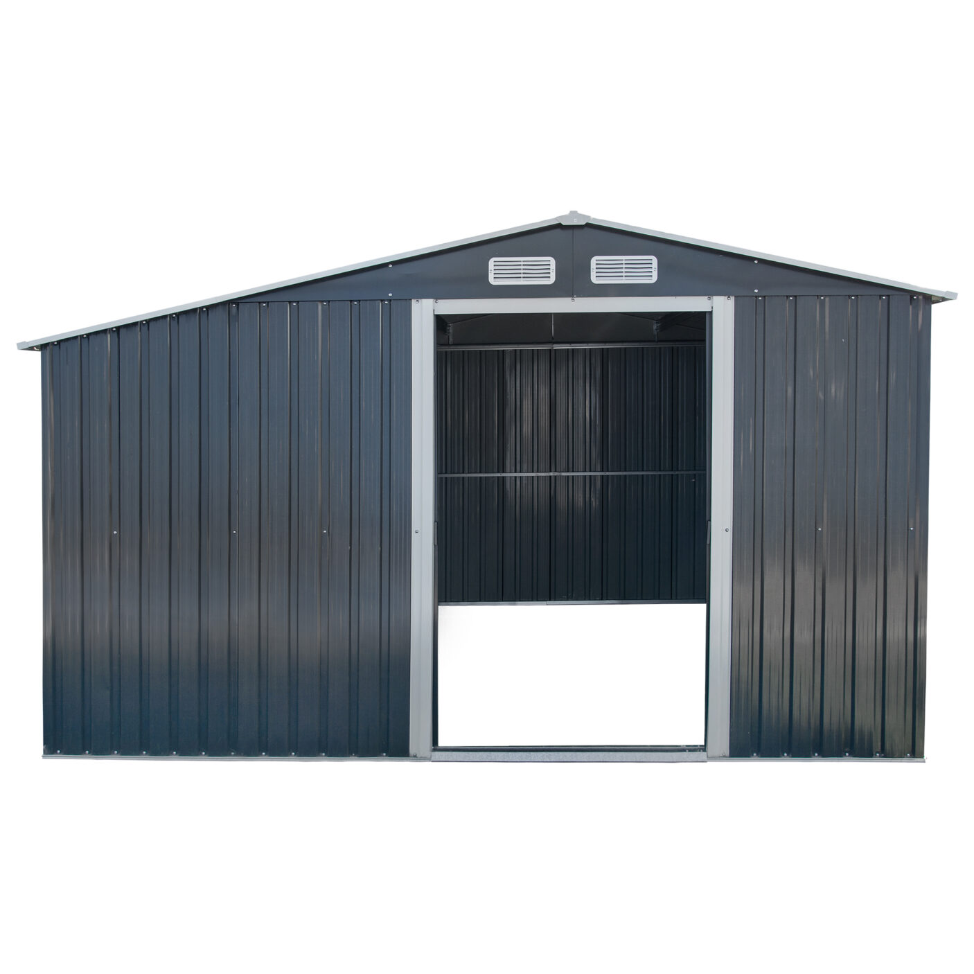 Metalinis sandėliukas "Apuokas" su malkine, 10 m2 - Image 33
