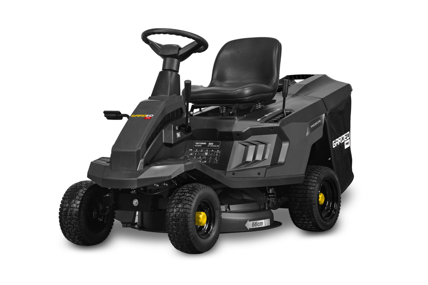 Vejos pjovimo traktorius Gardeo Pro 65 cm, 4,5 kW