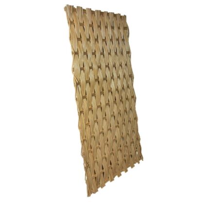 Dekoratyvinė pinta tvorelė, 180×90 cm, smėlio spalvos - Image 5