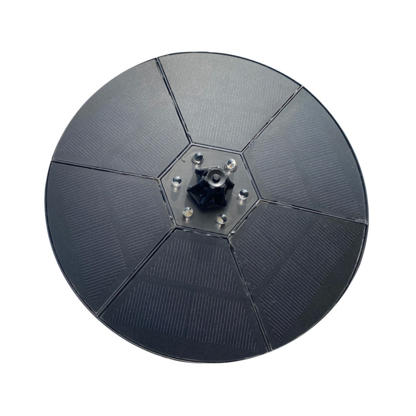 Fontano siurblys su saulės baterija AZALIJA, 180 mm, LED - Image 1