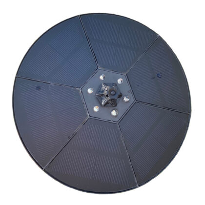 Fontano siurblys su saulės baterija AZALIJA, 180 mm, LED - Image 4