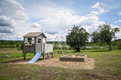 Medinis vaikų žaidimų namelis “Žirafiukas” - Image 4