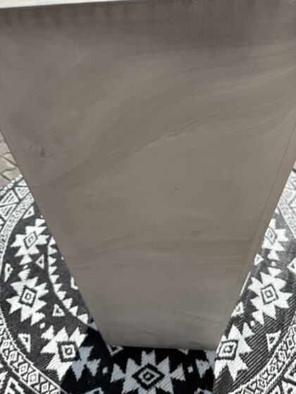 Vazonas “Kvarcas” su vandens rezervuaru ir ratukais, 99 cm - prekė su defektu - Image 4