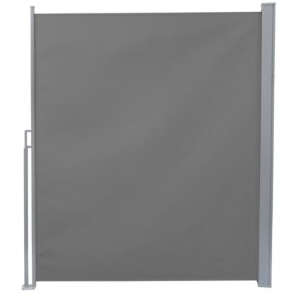 Šoninė lauko markizė, 2 x 3 m, pilka - Image 15