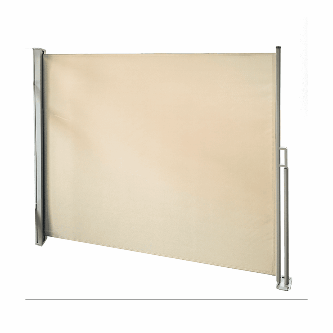 Šoninė lauko markizė, 2 x 3 m, smėlio spalvos - Image 15