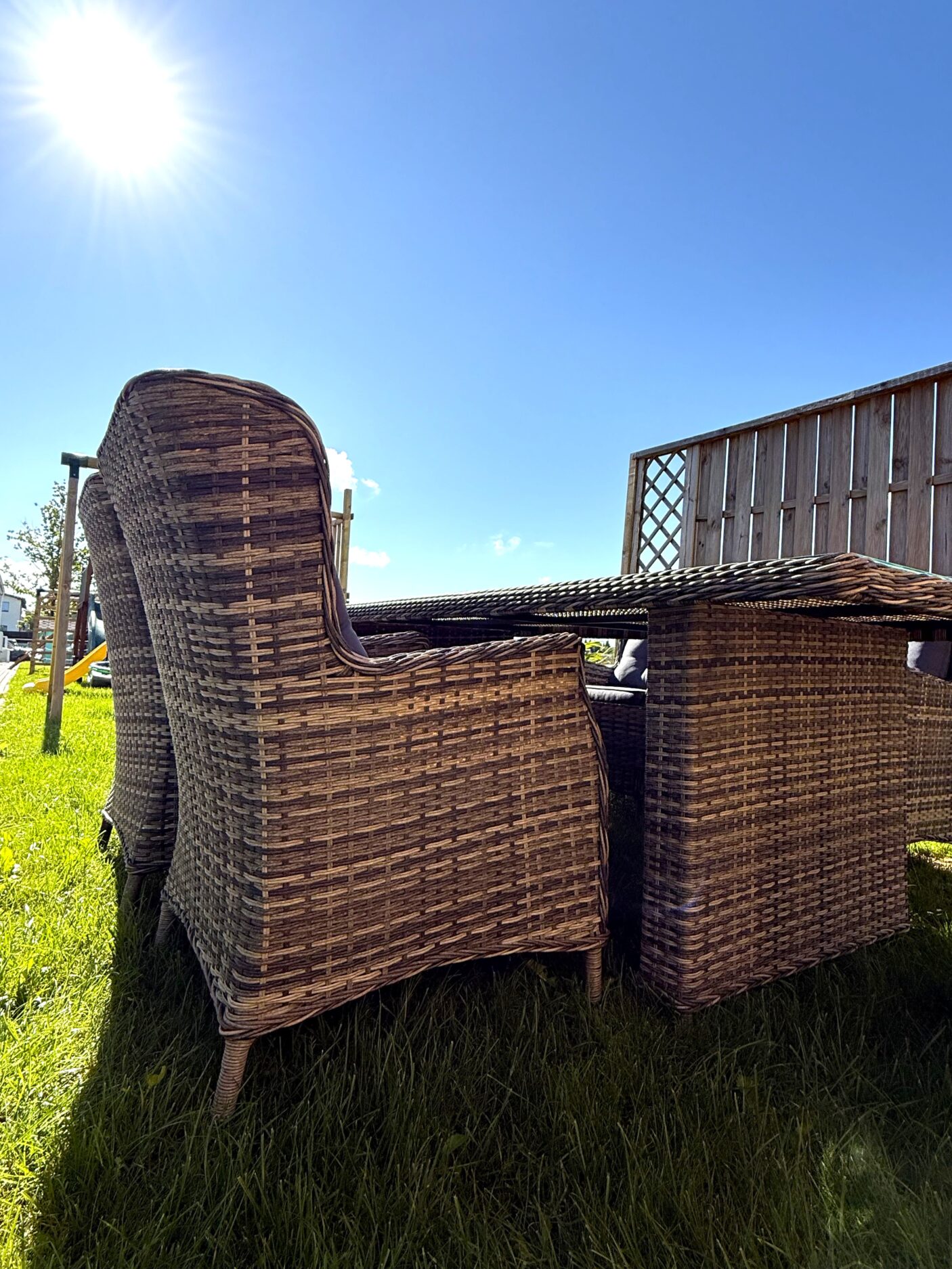 Lauko baldų komplektas „Bosa”, pilkas - Image 14