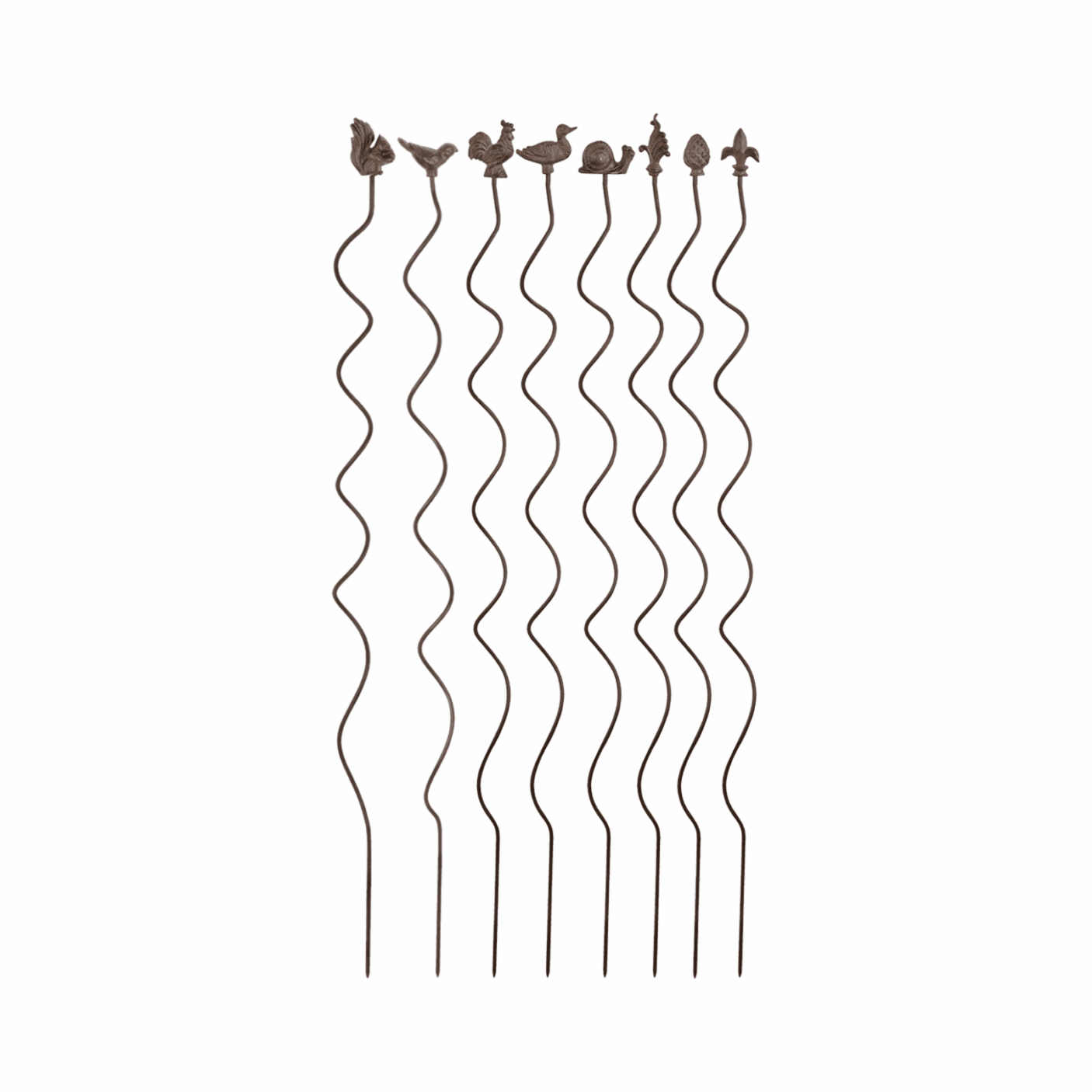Augalų atramų rinkinys, 125 cm, 8 vnt - Image 1