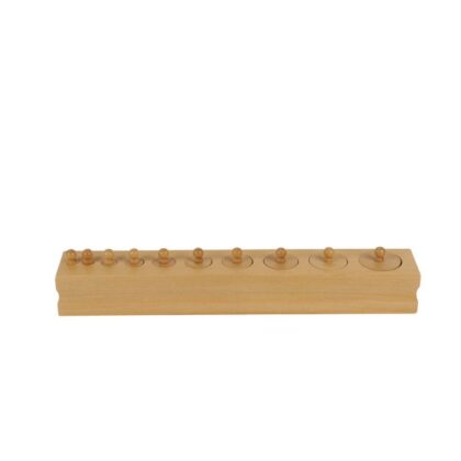 Edukacinis Montessori cilindrų rinkinys "Didelis - mažas" - Image 3