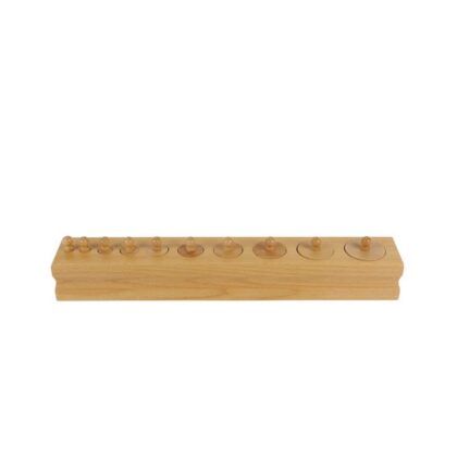 Edukacinis Montessori cilindrų rinkinys "Platus - siauras" - Image 3