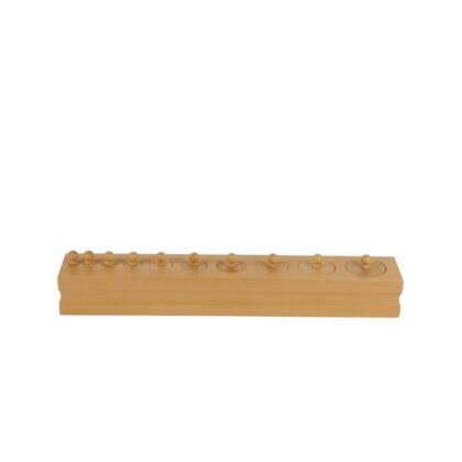 Edukacinis Montessori cilindrų rinkinys "Ilgas - plokščias" - Image 3