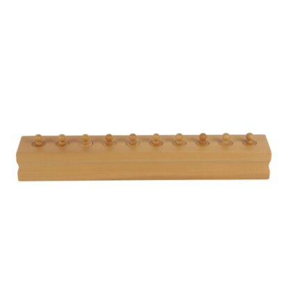 Edukacinis Montessori cilindrų rinkinys "Ilgas - trumpas" - Image 3
